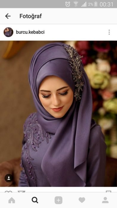 حجاب تركية للعروس المحجبة 10