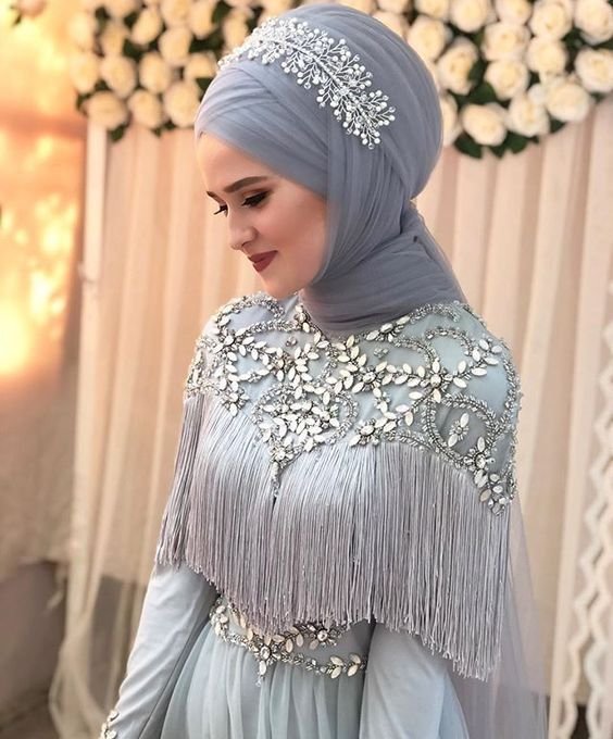 حجاب تركية للعروس المحجبة 6