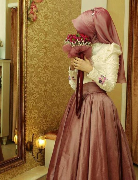 حجاب تركية للعروس المحجبة 9